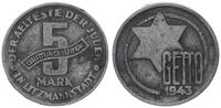 Deutschland / Polen / Getto Litzmannstadt 5 Mark (mit Echtheitszertifikat) Getto Litzmannstadt 5 Mark Münze MAGNESIUM !!! -