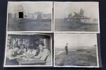 3.Reich Lot eine Seite aus einem Fotoalbum mit Fotos, Geschütz, Flugzeug -