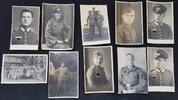 3.Reich Lot Fotos/Postkarten Soldaten Porträts -