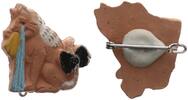 3. Reich Orden WHW Struwwelpeterfiguren, Weinende Katze -