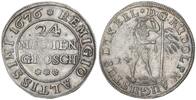 Braunschweig / Wolfenbüttel 24 Mariengroschen Rudolf August (1666-1685) -