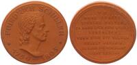 Porzellan Medaille Friedrich Schiller -