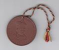 Deutschland Porzellan Medaille Porzellanmedaille, Meissner Porzellan -