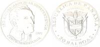 Panama 20 Balboas - Silber 925 Panama 1971 20 Balboas Simon Bolivar Silber 925, 132,7g -