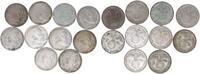 3. Reich 10 x 2 Mark Hindenburg Lot , besseres Jahr -
