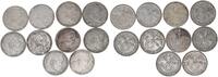 3. Reich 10 x 2 Mark Hindenburg Lot , besseres Jahr -