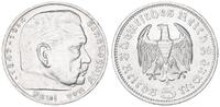 3. Reich 5 Mark Paul von Hindenburg -