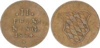 Deutschland / Bayern 2 Pfenning Bayern, Kurfürstentum 2 Pfennig 1804 Maximilian IV. Joseph (1799-1805) -