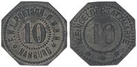 Hamburg 10 Pfennig FWL Poetsch, Probe ! Notgeld -