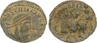 Antike/Römische Kaiserzeit/ Constantius II Centenionalis, barb. Imitation Constantius II RS Soldat speert fallenden Reiter Centenionalis, barb. Imitation -