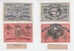 Oberhof, Thüringen 25+50 Pfennig-Schein Stadt, Notgeld -