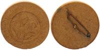 3. Reich Orden WHW RUNDES Holzabzeichen, naturbelassen, Muttertags - Sammlung -