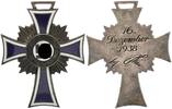 3. Reich Orden Mutterkreuz in Silber ohne Band ** -