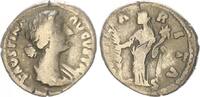 Antike / Römische Kaiserzeit/Faustina II Denar Faustina Minor Denar mit Rückseitendarstellung Hilaritas n.l. stehend -