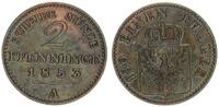 Altdeutschland - Preußen 2 Pfennig Scheide Münze -