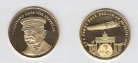 Deutschland, Luftfahrt Zeppelin Medaille aus Silber Medaille LZ6 Fahrt nach Berlin 28./29.VIII 1909 - Graf Zeppelin, -