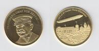 Deutschland Zeppelin Medaille Medaille LZ5 Z II Fahrt über Nürnberg - Graf Zeppelin -
