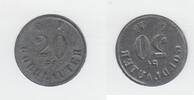 20 Pfennig  Goldlauter, Suhl, Thüringen C.V., Consum Verein, Notgeld, Konsumgeld vz