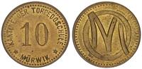 Flensburg 10 Pfennig Wertmarke der Kantine der Torpedoschule -