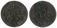 Preußen 1 Pfennig Friedrich Wilhelm II -