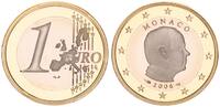 Monaco 1 Euro Kursmünze in Orginal Kapsel Seltenes Jahr !!! -