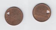 Deutschland Wertmarke M.V.G. Westhausen für 1/2 Liter Vollmilch, Milchmarke -