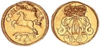 Braunschweig-Wolfenbüttel-Fürstentum 1/2 Dukat Anton Ulrich (1704-1714) -