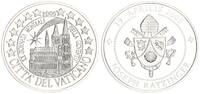 Vatikan Medaille Weltjugendtag in Köln - 19. April 2005 Joseph Ratzinge -
