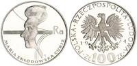 Polen 100 Zloty 40. Todestag von Marie Skłodowska Curie -