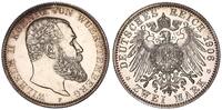 Württemberg 2 Mark Wilhelm II. -