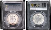Sachsen - Deutsches Kaiserreich 3 Mark Friedrich August PCGS zertifiziert -