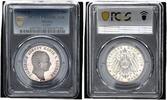 Sachsen 3 Mark Friedrich August PCGS zertifiziert -