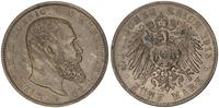 Deutsches Kaiserreich - Württemberg 5 Mark Probe in Kupfer-Nickel -