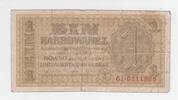 Deutsches Reich / Ukraine 1 Karbowanez Deutsche Besatzung Ukraine, 1942 -