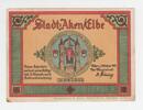 Aken/Elbe 75 Pfennig Schein Aken/Elbe, 75 Pfennig Schein, 1921 -