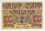 Goldap, Ostpreussen 100 Pfennig Schein Notgeld -