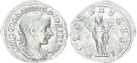 Antike / Römische Kaiserzeit / Gordianus III Denar, Silber Gordianus III, 238-244, Pietas steht frontal, vz, -