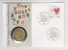 Deutschland 10 Mark in Numisbrief 10 Mark in Numisbrief, prägefrisch, 1992 -