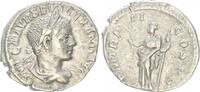 Antike / Römische Kaiserzeit / Severus Alexander Denar Alexander Severus Denar, Pax n.l. stehend, PMTRP II COS PP -