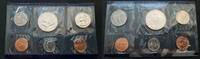 USA KMS Denver Mint 1x 1 Cent, 1x One Dime, 1x 5 Cent, 1x Quater, 1x Half Dollar -