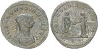 Antike / Römische Kaiserzeit / Aurelianus Antoninian, Aurelianus, 270-275, A. im Handschlag mit Concordia, CONCORDIA MILITVM -