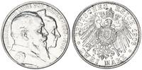 Deutsches Kaiserreich - Baden 2 Mark 2 Reichsmark Großherzog Friedrich und Luise -
