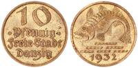Polen / Danzig 10 Pfennig Freie Stadt Danzig -