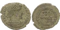 Antike / Römische Kaiserzeit / Jovianus Kleinbronze Bronze des Jovianus VOT V MVLT X im Kranz -