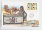 Eritrea 1 Nakfa-Banknote in Numisbrief Eritrea, 1 Nakfa-Banknote in Numisbrief -