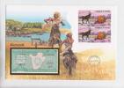 Burundi 10 Francs-Banknote in Numisbrief Burundi, 10 Francs-Banknote in Numisbrief -
