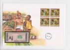 Guinea 2 Sylis-Banknote in Numisbrief Guinea, 2 Sylis-Banknote in Numisbrief -