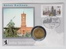 Deutschland 5 Mark der DDR im Numisbrief Deutschland, 5 Mark der DDR Rotes Rathaus im Numisbrief -