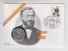 Deutschland 5 Mark der DDR im Numisbrief Deutschland, 5 Mark der DDR Philipp Reis im Numisbrief -