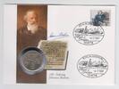 Deutschland 5 Mark der DDR im Numisbrief Deutschland, 5 Mark der DDR Johannes Brahms im Numisbrief -